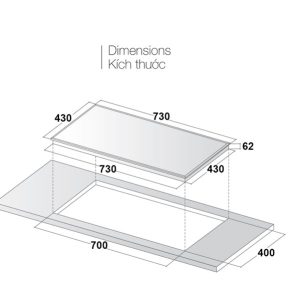 Bếp Từ Zemmer Ih Z3969 Bkp 1