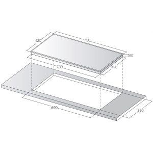 Bếp Từ Zemmer Ih Z6902 A 1