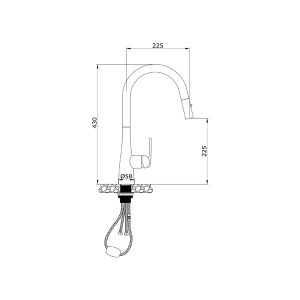 Konox Curva Chrome Black Grey 1